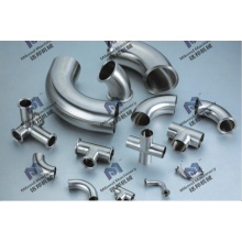 Sanitary Tri Clamp/Welded Stainless Steel 4 Way Cross Pipe Fitting